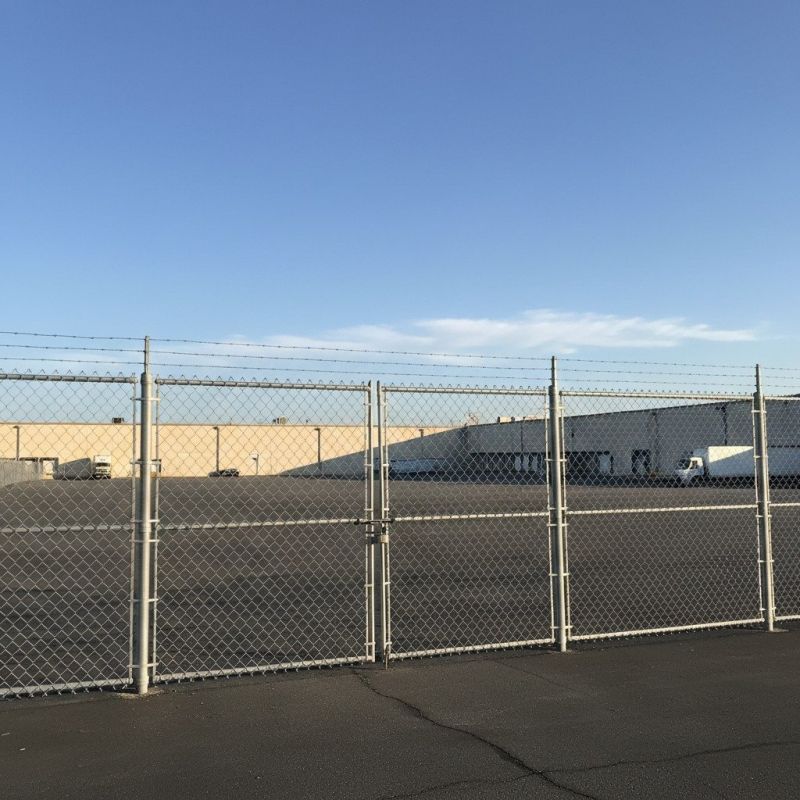 Industrial Fence Installation detail