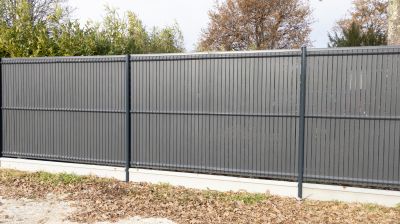 Vertical Fence Installation